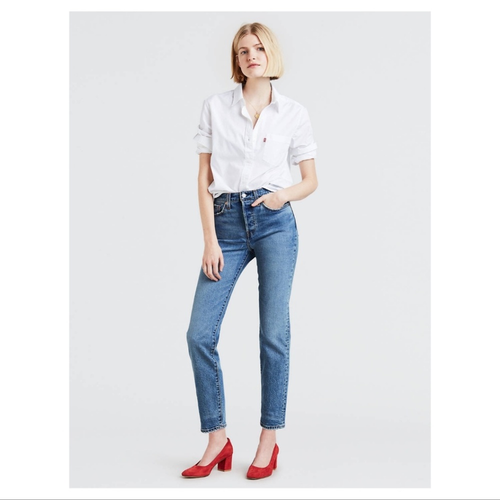Levis premium wedgie jeans